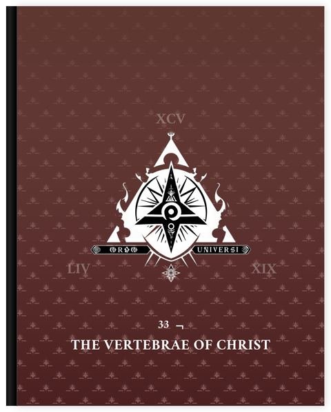 Cover of Degree 33, The Vertebrae of Christ