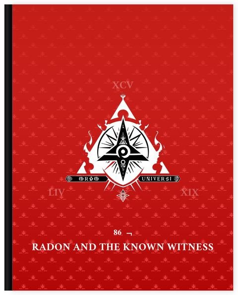 Cover of Degree 86, Radon and the Known Witness